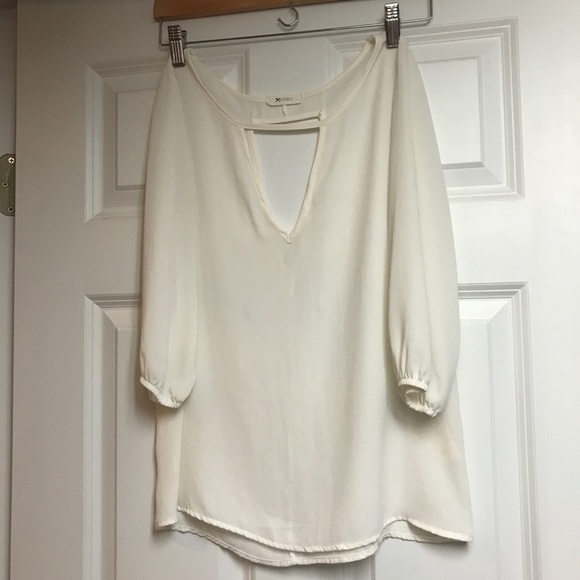 Chiffon cutout blouse - Picture 1 of 1